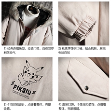 MM48078-P130冬季大毛领衣男士大码加厚袄男服网格挂拍，男装棉衣，电商A040A