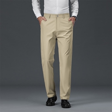 男士西裤春夏季西装裤商务休闲裤宽松直筒长裤子男2501现货外贸，男装西服套装，星座224-3