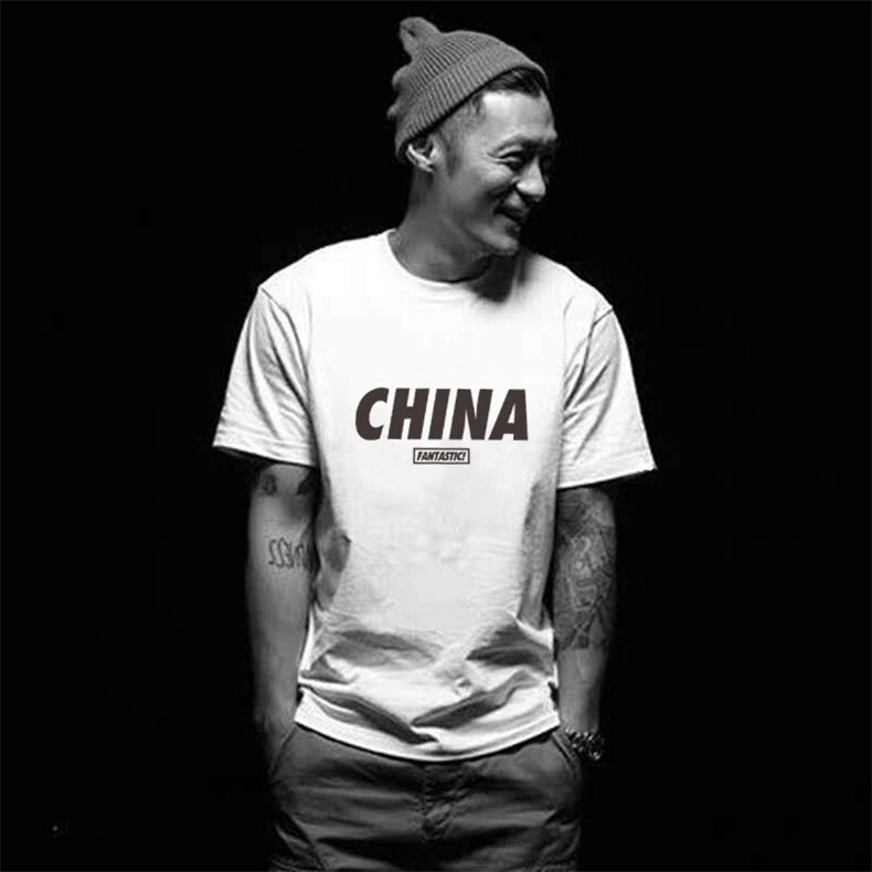 纯棉2026夏季新款CHINA印花圆领短袖T恤打底衫男1210-2-9918-P15,男装T恤,星座1816-2（原1210–2）