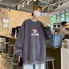 特P25控48秋冬新款男士圆领卫衣宽松休闲日常百搭上衣WQ2437，男装卫衣，电商B370