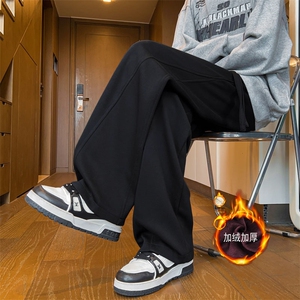 青少年弯刀裤运动加绒休闲卫裤CK47  S-2XL  特P38  加绒特P45图片