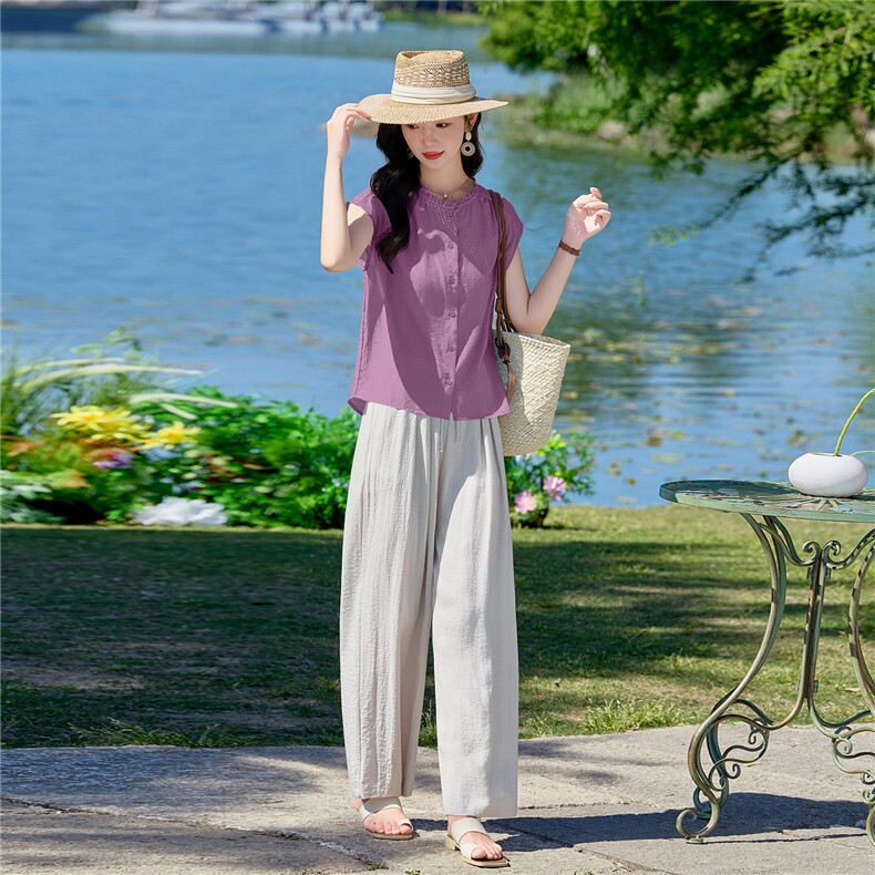 现货。新品2026年夏季时尚品质女士两件套套装,女装套装/套裙,依万里