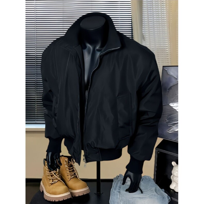 飞行夹克外套男秋季潮牌痞帅cleanfit廓形高街棒球服L71088-P60,男装夹克,星座1008