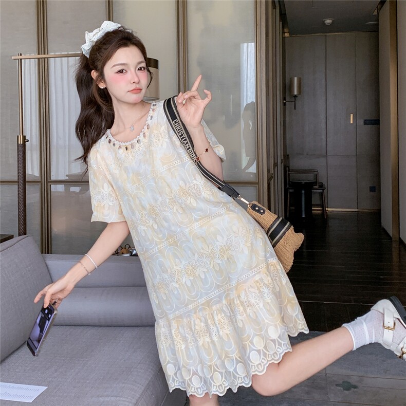 【现货！】韩版轻奢重工连衣裙2c213-2581-p135-k198,女装连衣裙,2C213