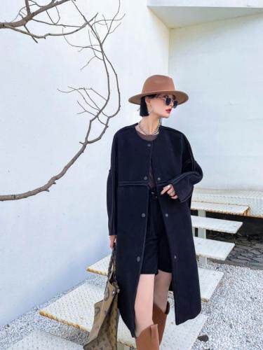 现货2021冬季新款欧版大衣，女装，储辰