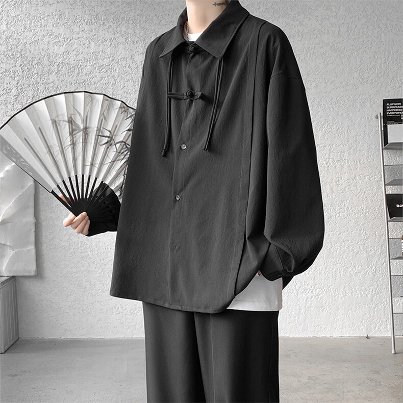 现货DSA059-CS7897-P48控68高品春夏衬衫长袖宽松百搭基础款式,男装衬衫,电商A059
