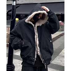 现货高品质美式高街冬季重磅硬挺短款座山雕毛领棉衣男女加厚外套，男装棉衣，电商A486-1