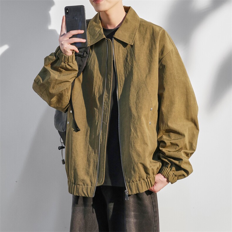 JK8865-P78L-9XL2025秋冬新款大码翻领夹克外套控128,男装夹克,星座109