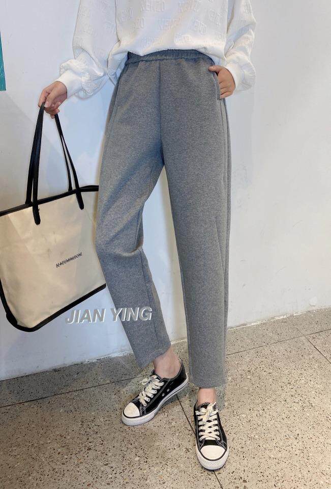 2021新面料休闲裤超舒服两色M一XXL，女装休闲裤，简 影