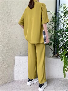 现货 冰丝缎面西装图片