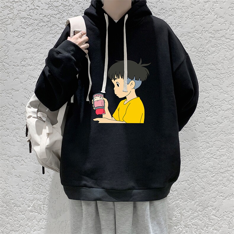 WY2200-P35加绒款-P40纯棉连帽卫衣男大码运动帽衫宽松薄外套男,男装卫衣,电商A040