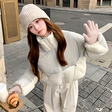 水衣源2768款短款泡芙加厚保暖羽绒服面包服外套女，女装羽绒服，浙宝189