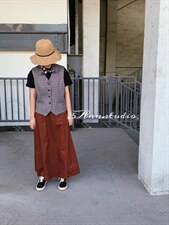 复古马甲，女装马甲，25Ann·Studio