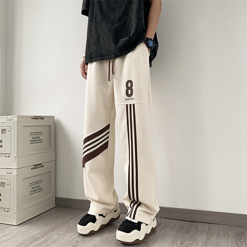 B266-C17-P6023年春季新款港风纯棉宽松休闲裤长裤,男装休闲裤,星座B257-1