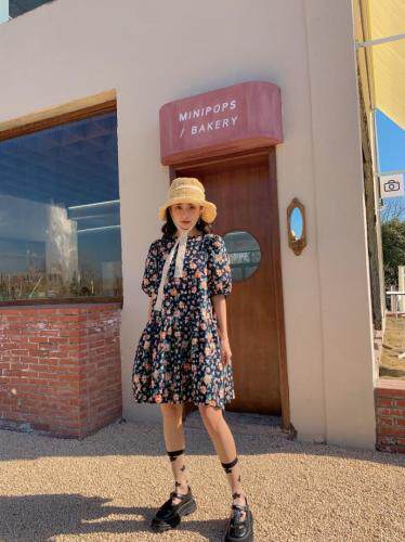 韩版连衣裙,女装连衣裙,咔柠