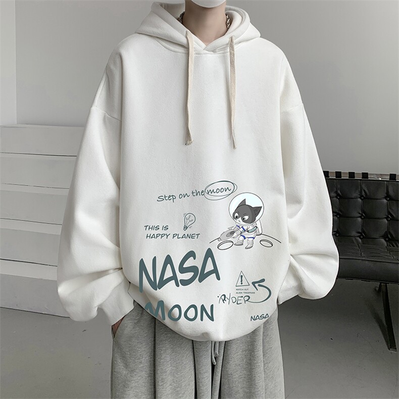 连帽卫衣男大码运动服帽衫外套WY2187-P35加绒款-P40,男装卫衣,电商A040
