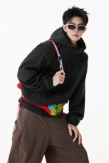 2026秋季新款冲锋衣Q2069-TP35不百搭防水宽松夹克登山服，男装夹克，电商A102