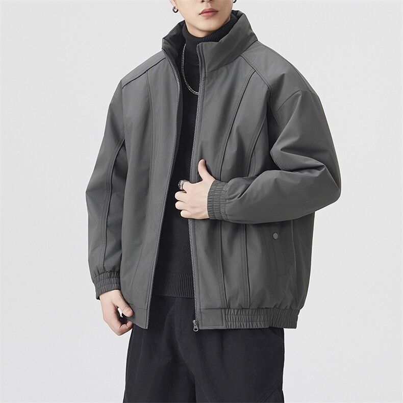 深度库存棉衣男宽松面包服立领加厚棉袄DSA157B-M8866-P80,男装棉衣,电商A157B