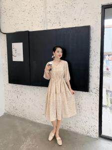 小碎花连衣裙，女装连衣裙，风姿秀衣