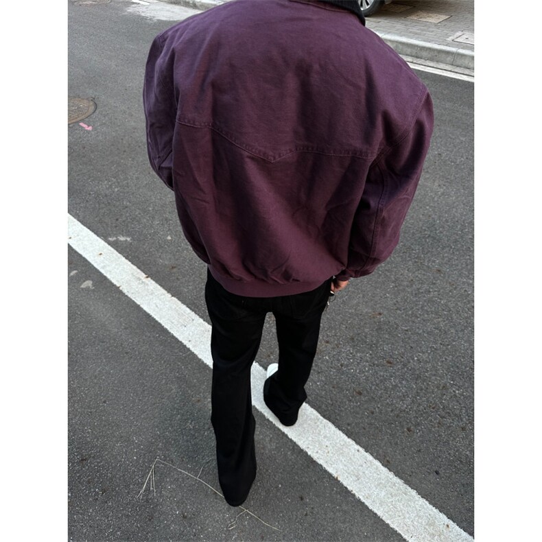 【有货】cleanfit紫色底特律外套男高级感工装夹克8156LL-特P62,男装夹克,星座1007（原301D）