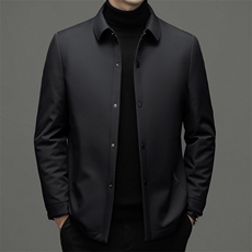 男士羽绒服2023年新款加厚保暖上衣中年冬季商务休闲爸爸装外套，男装羽绒服，电商B212（原钱塘6029）