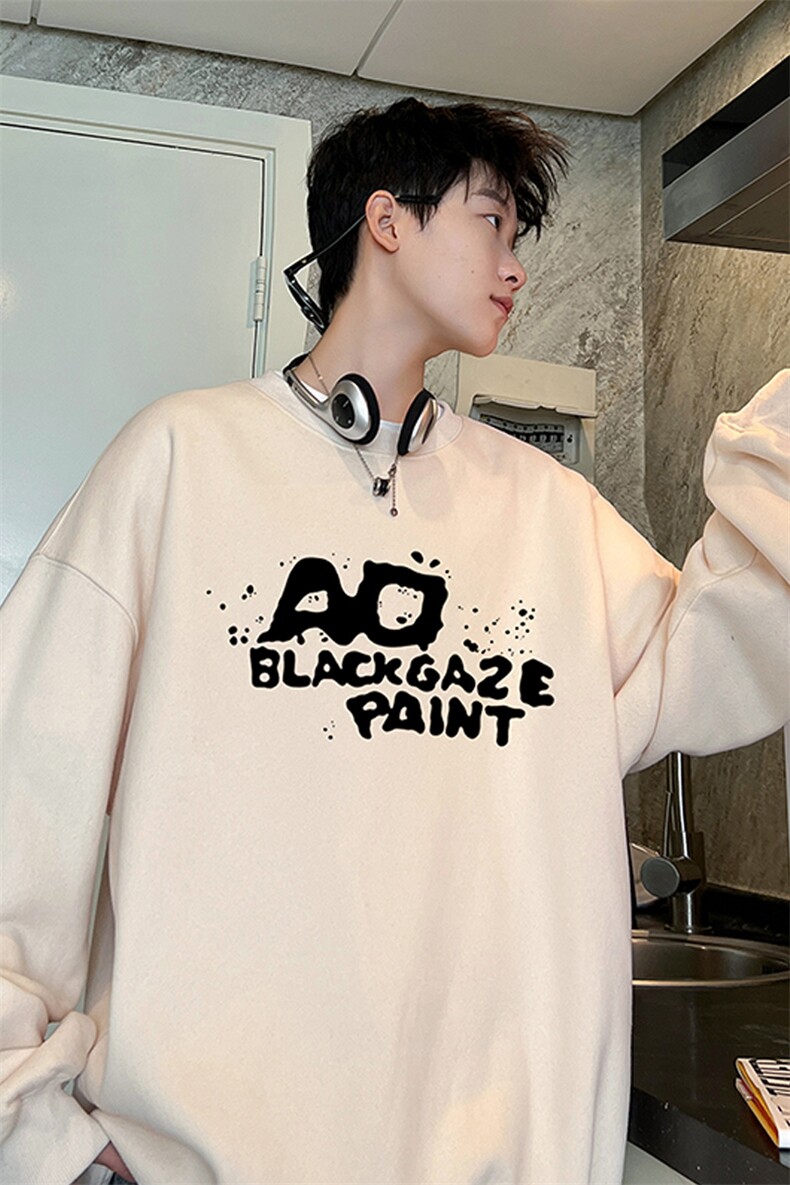 ！圆领卫衣男长袖T恤男WY145-P28加绒款(JR)-P33控价：49,男装卫衣,电商B367