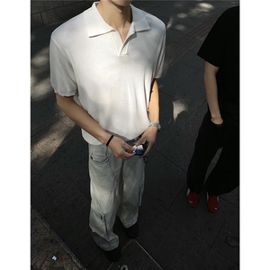 夏季新款纯色针织打底POLO衫PL2565-特批25控48图片