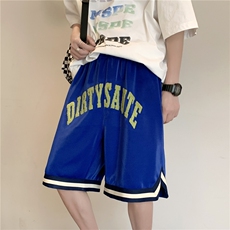 2026夏潮ins字母印花休闲卫裤男时尚五分短裤B299-X5222-P45限59，男装牛仔裤，电商A061-1