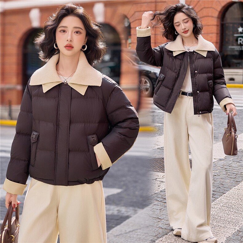 现货2025年冬季新款加厚短款韩版休闲棉衣石墨烯保暖棉衣,女装棉衣/棉服,悦祺