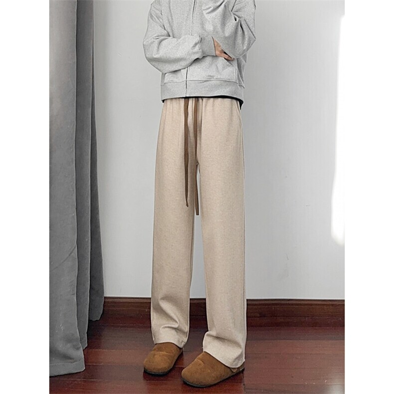 B221美式ins暗黑高品质加厚毛呢休闲裤LK24417-特P50控88,男装休闲裤,电商B221