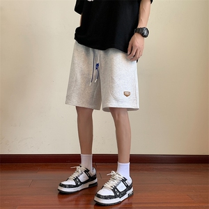 华棉短裤篮球大码宽松户外时尚休闲夏季短裤男 D18*P45控68图片