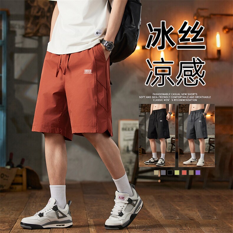 抖音品质短裤夏外穿薄款运动速干裤子潮牌A146-GY269特p30量大优，男装牛仔裤，HDA146