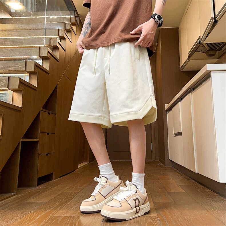 运动短裤2025夏季薄款ins港风宽松休闲男生五分裤A406K3516P38,男装牛仔裤,星座309（原A406）
