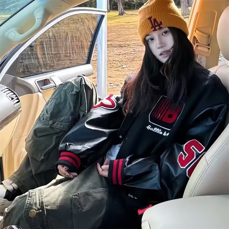 美式字母棒球服棉衣男冬季外套加厚夹克棉服潮LM80922-P63夹棉73,男装夹克,星座1008