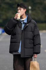 现货一万件抖音直播牛仔假两件大码棉衣情侣棉服8218P118，男装棉衣，电商A030