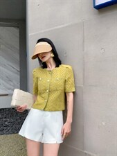 刺绣小香风上衣，其它，天使公主