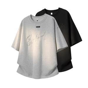 2026美式重磅冰感字母短袖T桖春夏DX2608特P28控59，男装T恤，电商B208