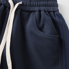 秋冬加厚垂感休闲裤宽松男拖地裤斜杠卫裤运动裤K10135-P45加绒50，男装休闲裤，电商A099