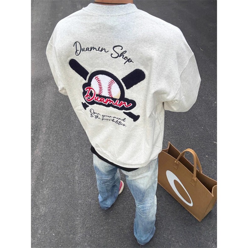 美式刺绣棒球服卫衣ZW0144-特批46，女装职业装，星座313A(原308A-2)