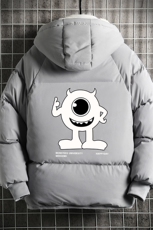控128加绒面包服男大码羊羔毛棉衣男MY16327-P100，男装棉衣，电商A040A