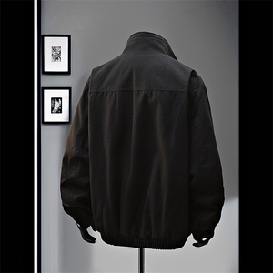 数据美式复古座山雕棉服外套棉加绒毛领短棉衣SN989-P130图片