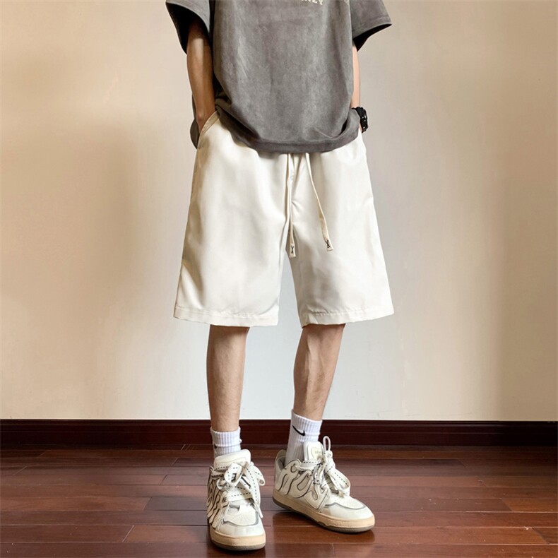 K305-P32夏季宽松型纽扣带五分裤,男装休闲裤,星座1501-1