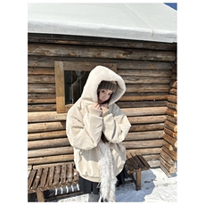 现货高品质美式高街冬季重磅座山雕大毛毛领pu皮棉衣男女加厚外套，男装皮衣，星座601-1