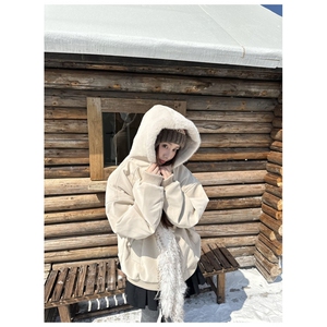 现货高品质美式高街冬季重磅座山雕大毛毛领pu皮棉衣男女加厚外套,男装皮衣,星座601-1
