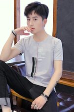 家乐2002短袖t恤男士韩版个性潮流修身圆领丅半袖夏季男装，男装T恤，电商D310（原电商305）