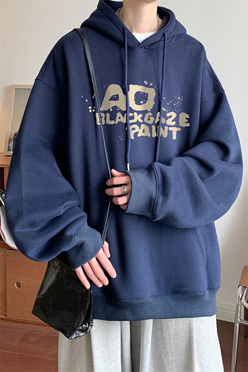 ！连帽圆领卫衣男装港风帽衫男LM145-P35,男装卫衣,电商B367