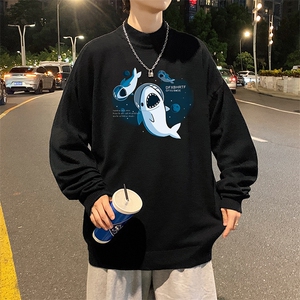 M18212-P45 加绒款-P65半高领毛衣男士大码针织衫男毛线衣男图片