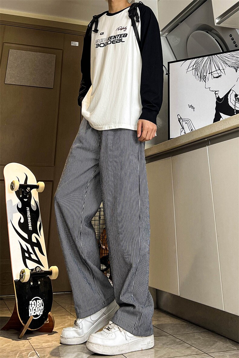 A178秋冬季新款美式休闲牛仔裤男直筒宽松C62P50限价68,男装牛仔裤,电商A178