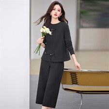 2026春季新品简约时尚休闲女装三件套图片