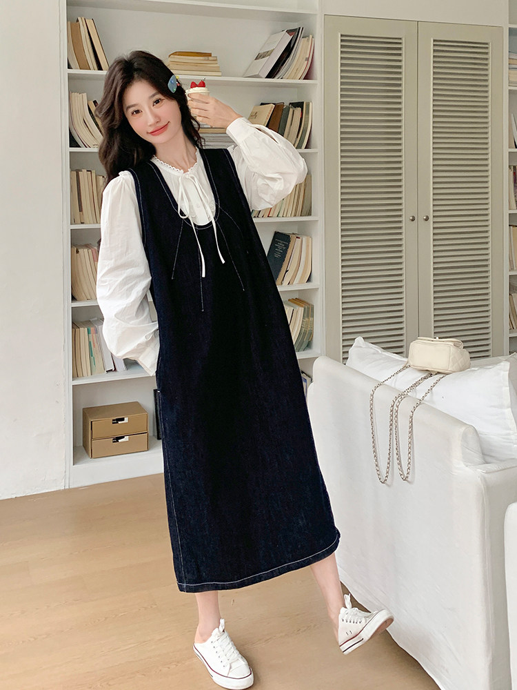 简约甜美牛仔套装ZB285-1908-单背带裙P110-K170套装P155-K228,女装套装/套裙,浙宝285（原212）